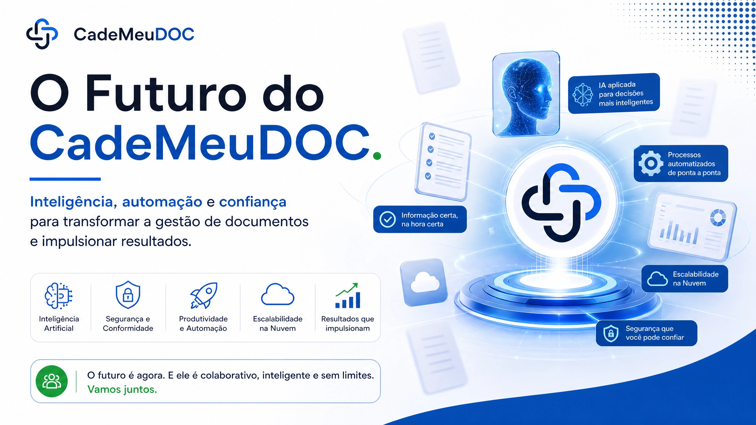 O futuro do CadeMeuDOC — inteligência artificial, automação e confiança